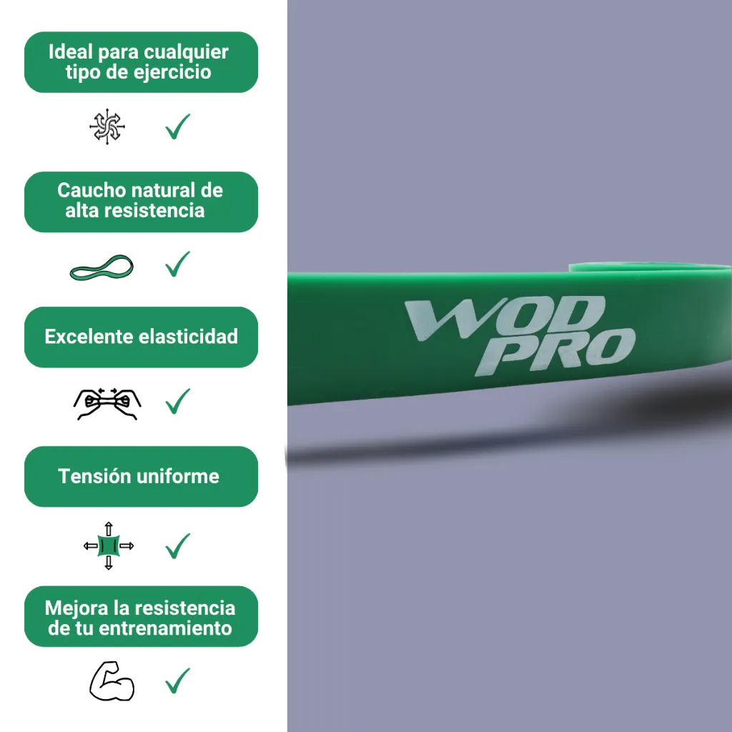 Banda para Pull-Ups Wod Pro Verde (4).webp