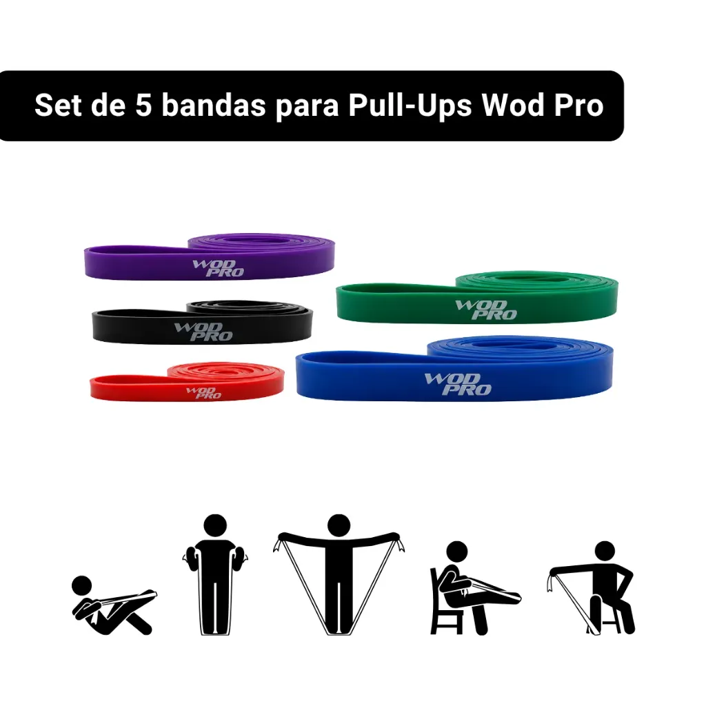 Set de 5 bandas para Pull-Ups Wod Pro (2).webp