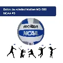 Balón de voleibol Molten MS-500 NCAA #5 (2).webp