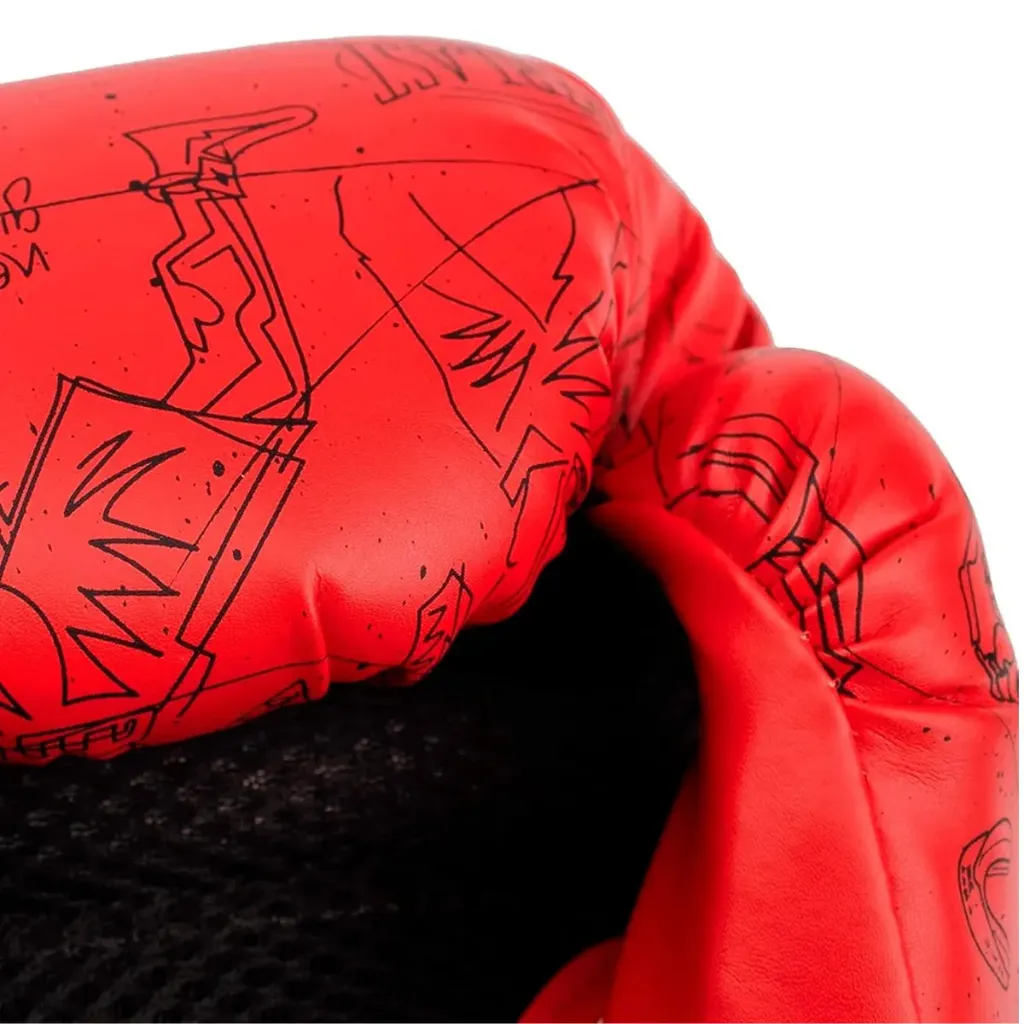 Guantes de Boxeo Everlast Pro Urban Style Rojos (8).webp