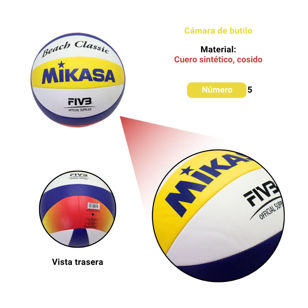 Balón de voleibol Mikasa BV552C (3).webp