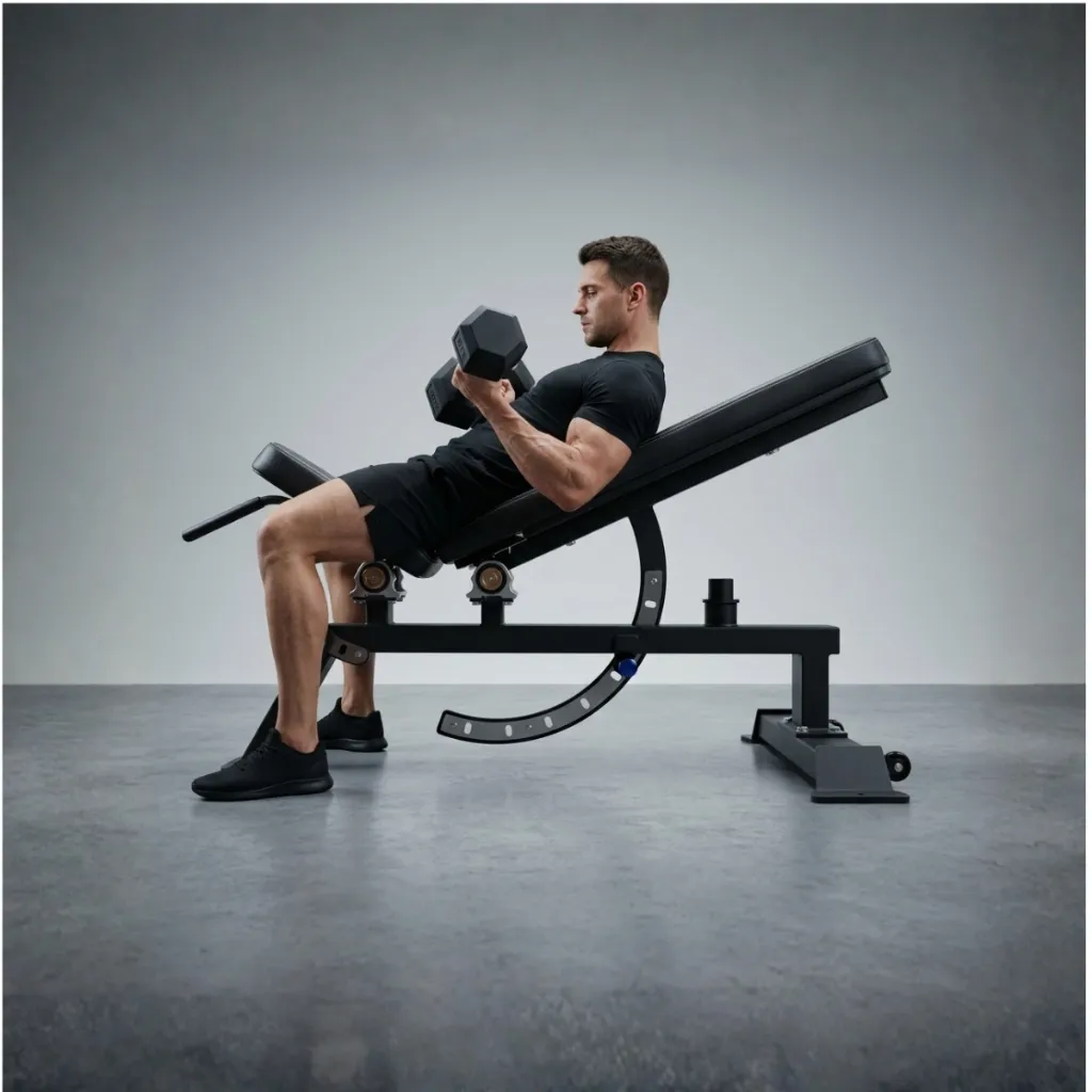 Banca Ajustable Wod Pro Smart para Uso Comercial (8).webp