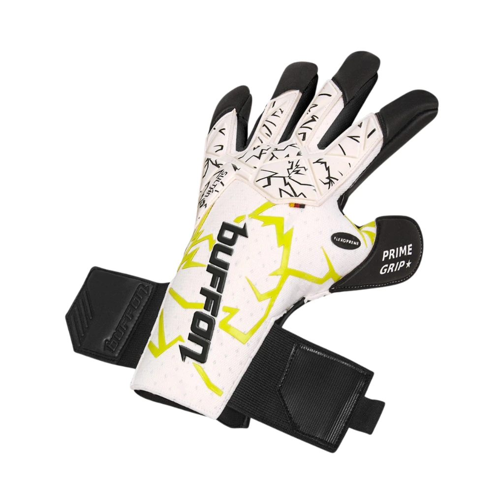 Guantes de Portero Buffon Sultan Adulto (Blanco_Negro_Amarillo) 4.webp