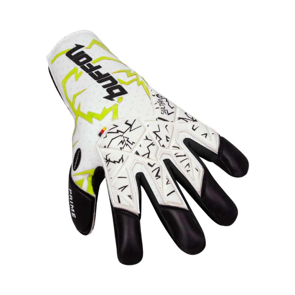 Guantes de Portero Buffon Sultan Adulto (Blanco_Negro_Amarillo) 3.webp