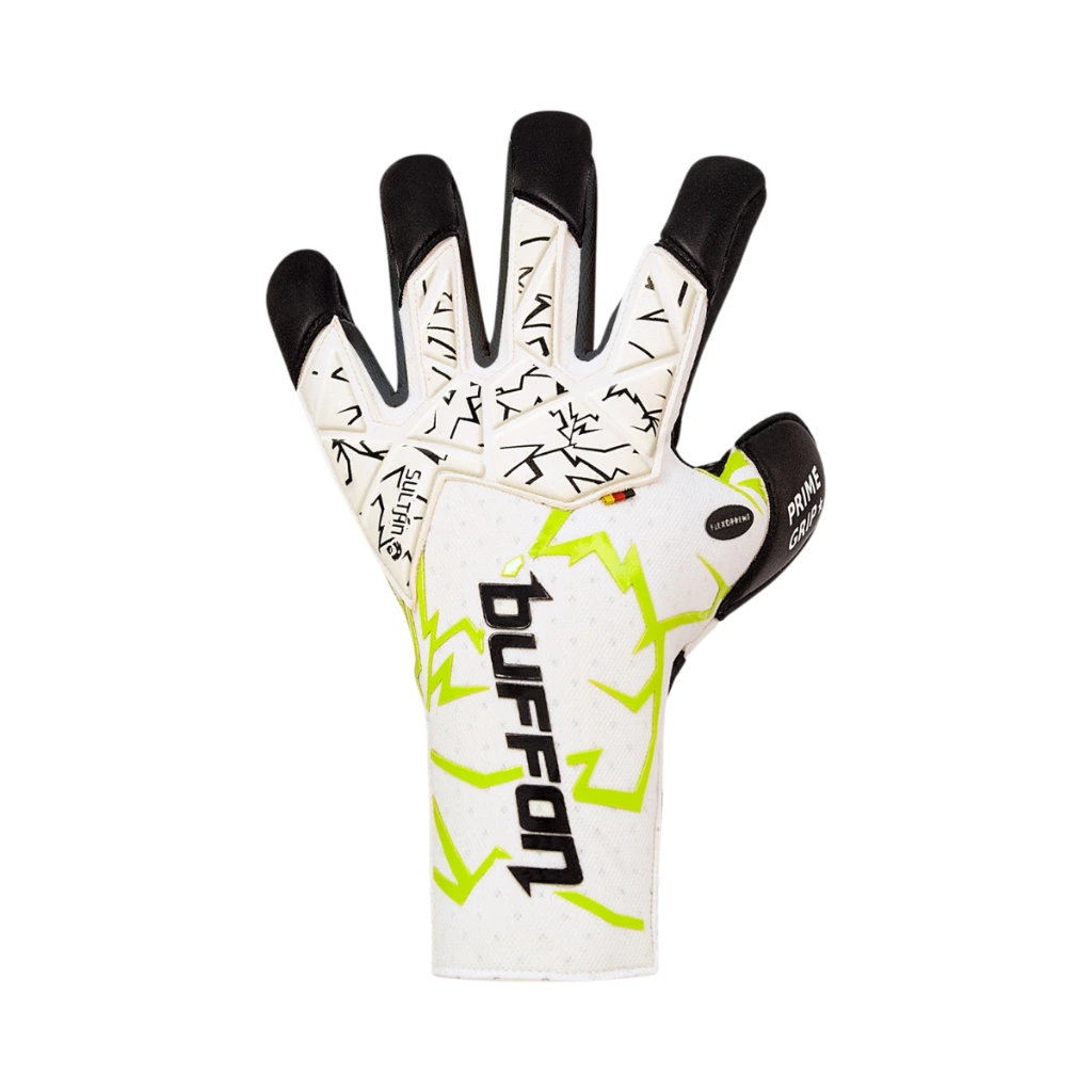 Guantes de Portero Buffon Sultan Adulto (Blanco_Negro_Amarillo).webp
