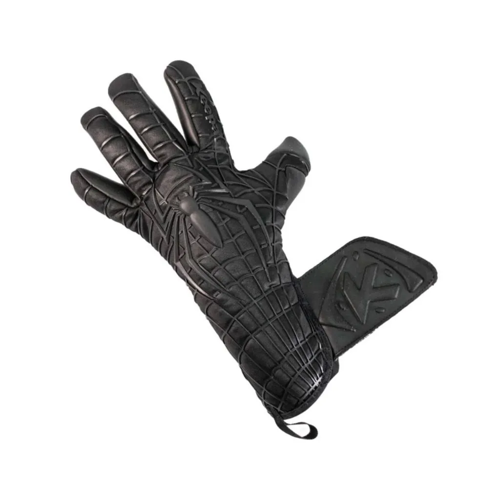 Guantes para portero Keepa Araknia profesional adulto 2025 Negro5.webp