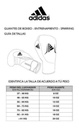 Guía de tallas guantes de box adidas