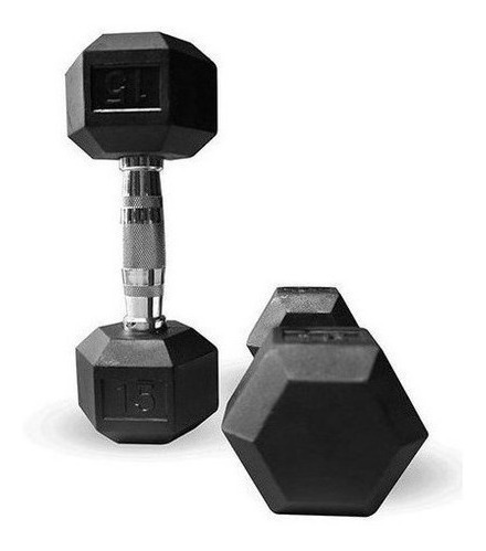 Par De Mancuernas Hexagonales Wod Pro-35 Libras