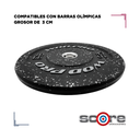 Par de bumpers hi-temp 10 libras Wod Pro