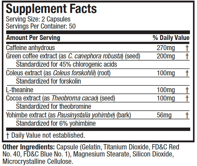 Suplemento MuscleTech Hydroxycut Hardcore Elite 100 caps