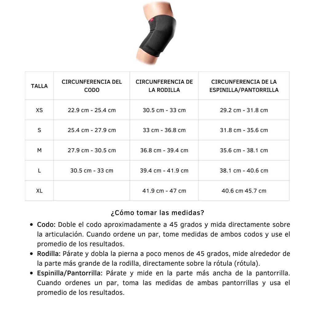 Par de rodilleras/coderas McDavid MD645