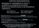 NT Nutrition Creatina monohidratada