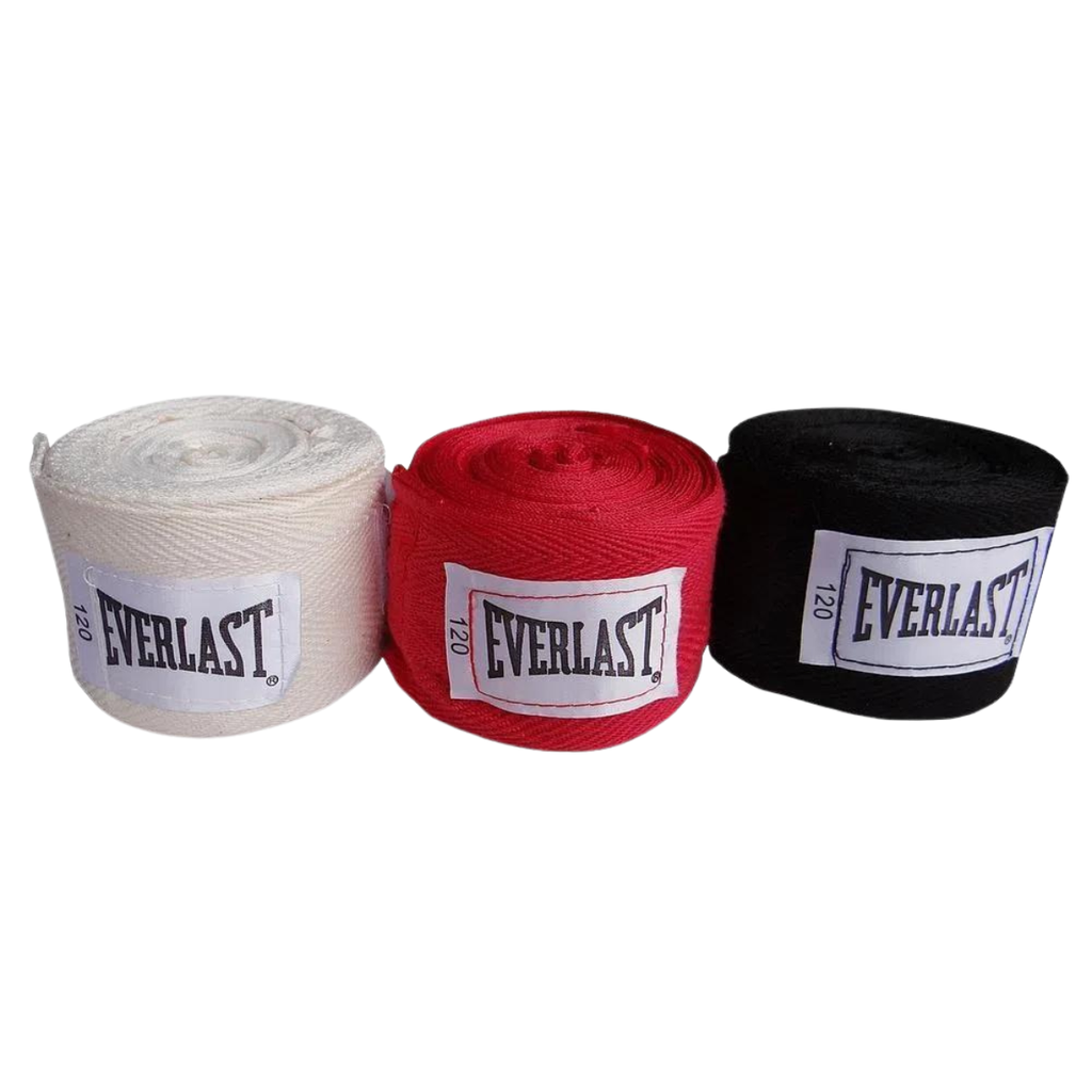 3 pack Vendas algodón de boxeo Everlast 3.05m