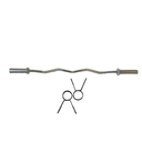 Barra Z Sin Bujes Wod Pro Cromada 2"