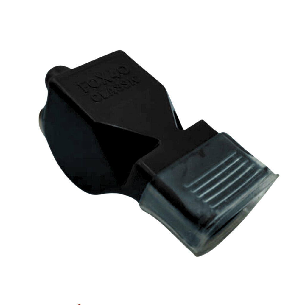 [A000015560] Silbato deportivo Fox 40 (Negro)