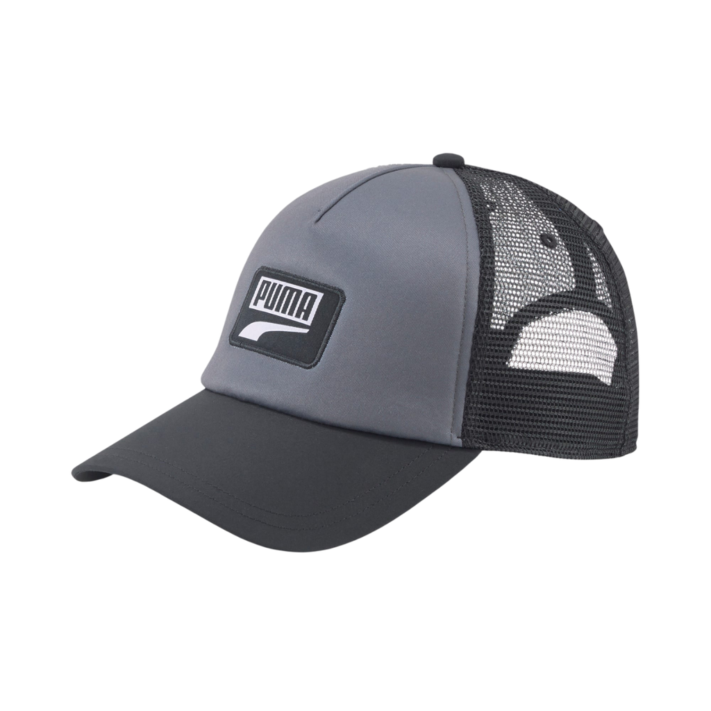 [A000016148] Gorra Trucker Puma Ajustable (Gris/Negro)