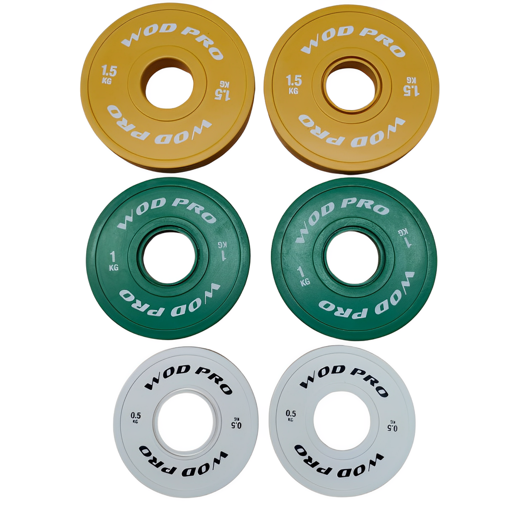 [A000016628] ​Set de 6 kg discos fraccionarios Wod Pro