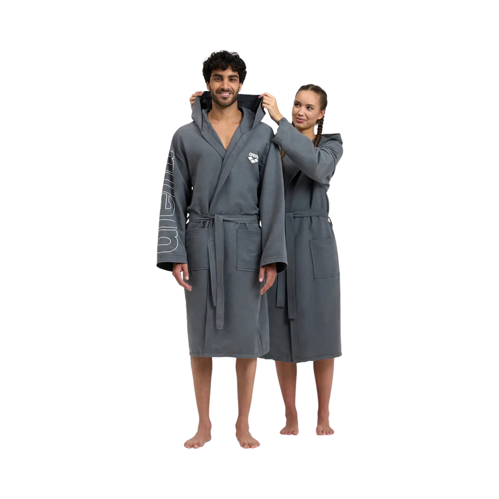 [A000017721] Bata de Natación Arena Zeal Plus (Gris/Blanco, S)