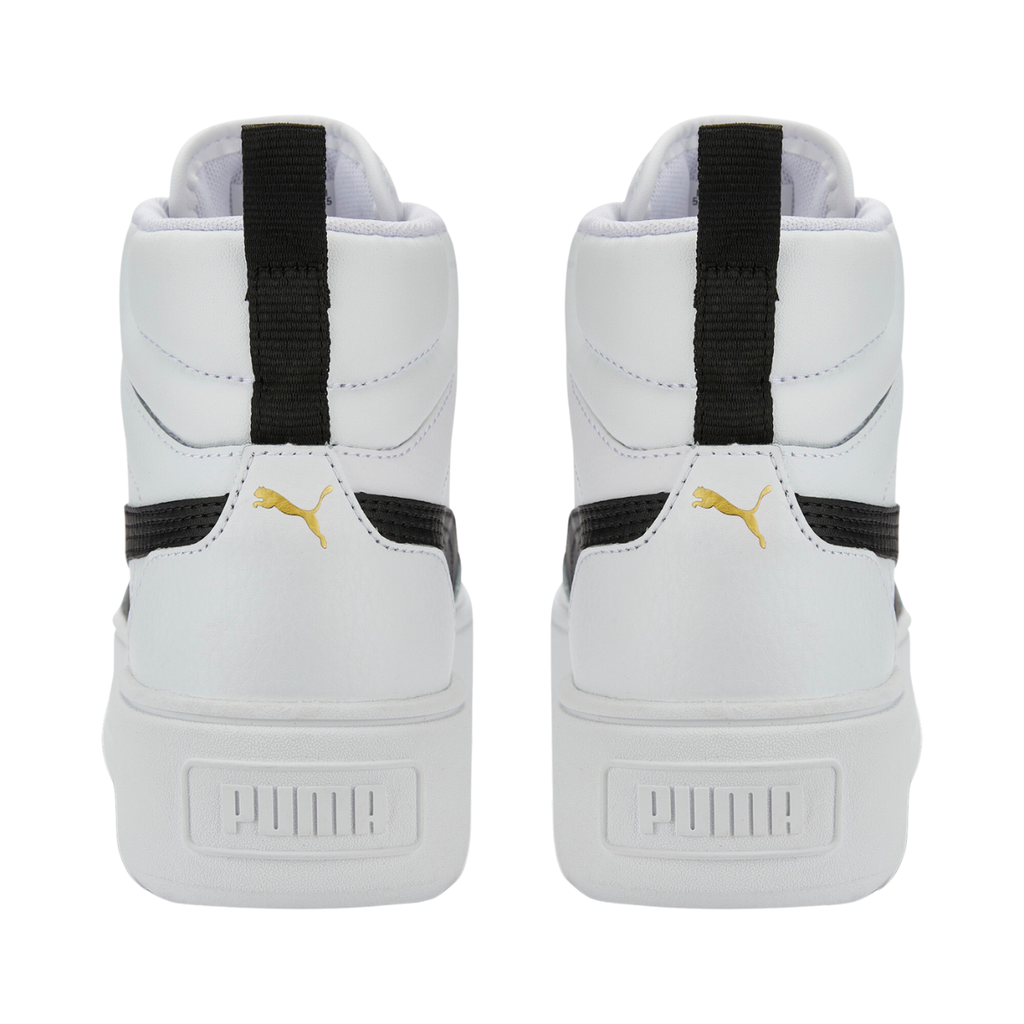 [A000017856] Tenis Puma Karmen Mid para mujer (Blanco/Negro, 23.5 MX)