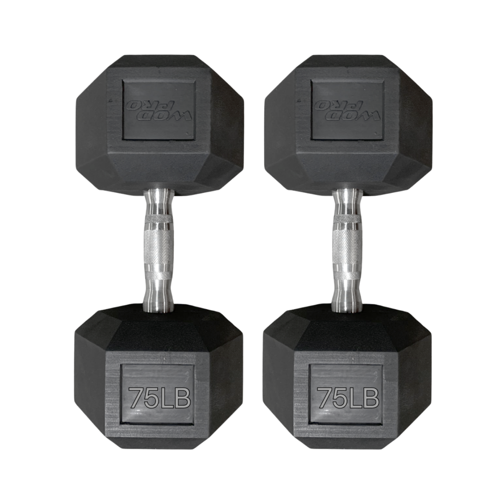 Par de Mancuernas Hexagonales Wod Pro 75 Lbs