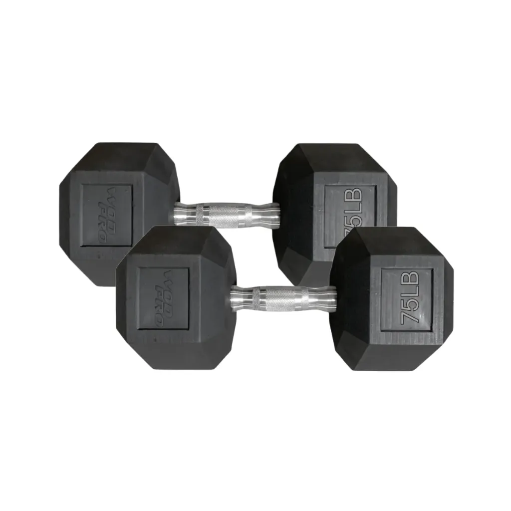 [A000017978] Par de Mancuernas Hexagonales Wod Pro 75 Lbs