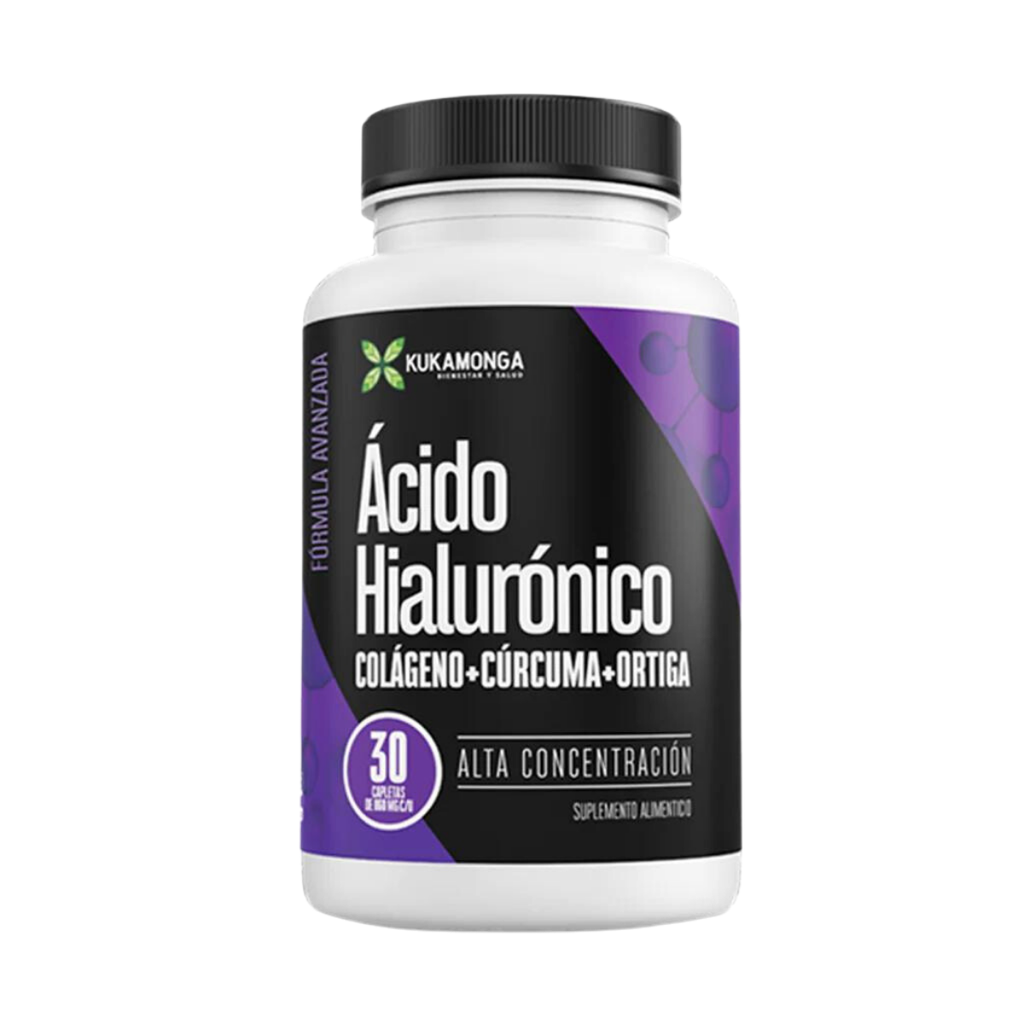 Ácido Hialurónico Kukamonga 30 tabletas