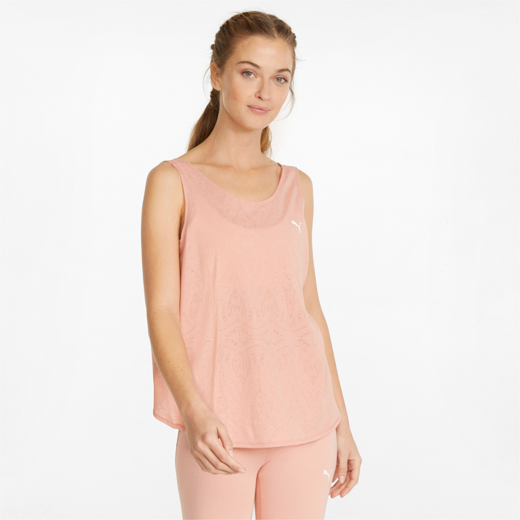 [A000018363] Playera Top Puma Studio Burn Out para Mujer (XS)