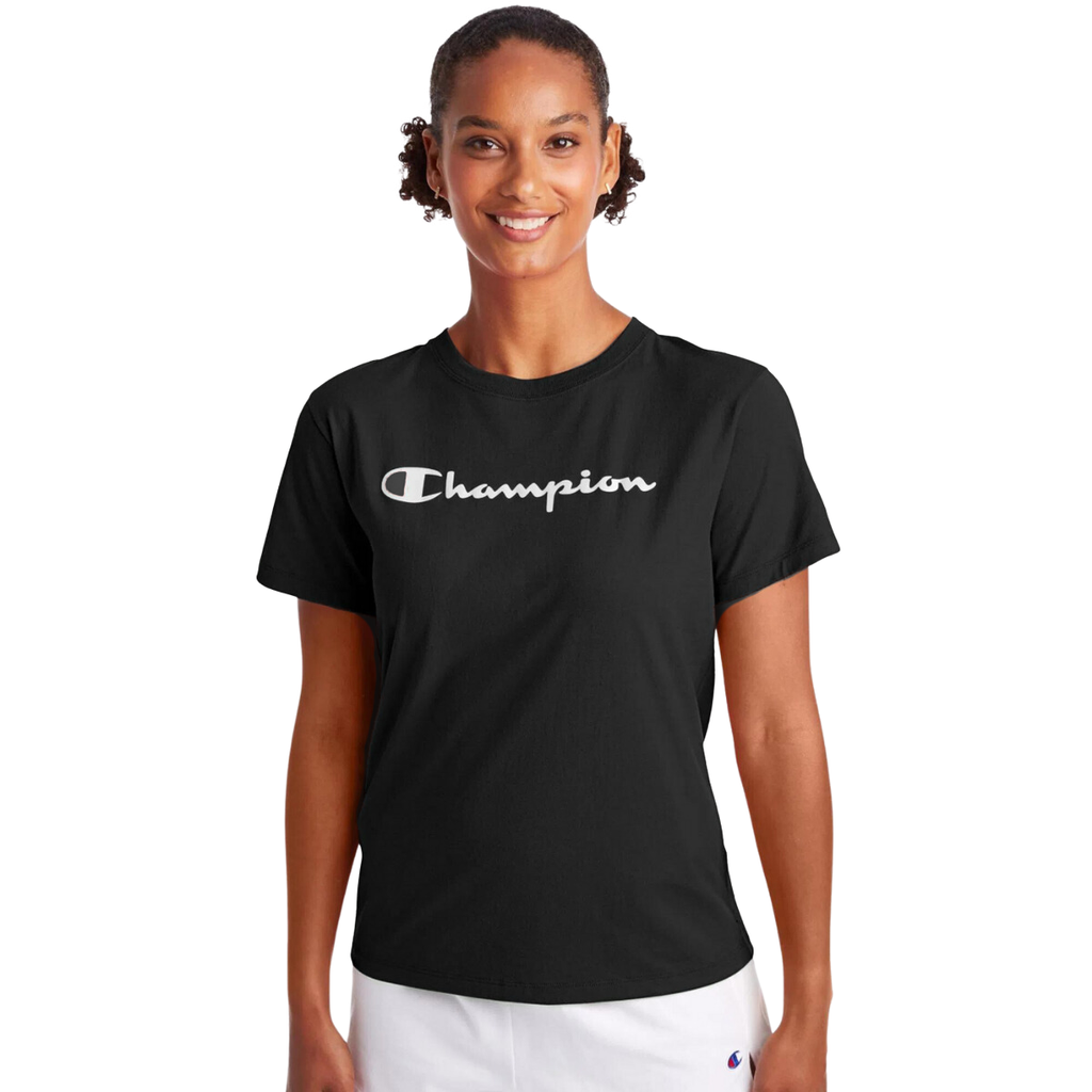 [A000018410] Playera Champion Classic Graphic para mujer (XS)