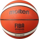Balón de baloncesto Molten B6G2000 #6 hule natural