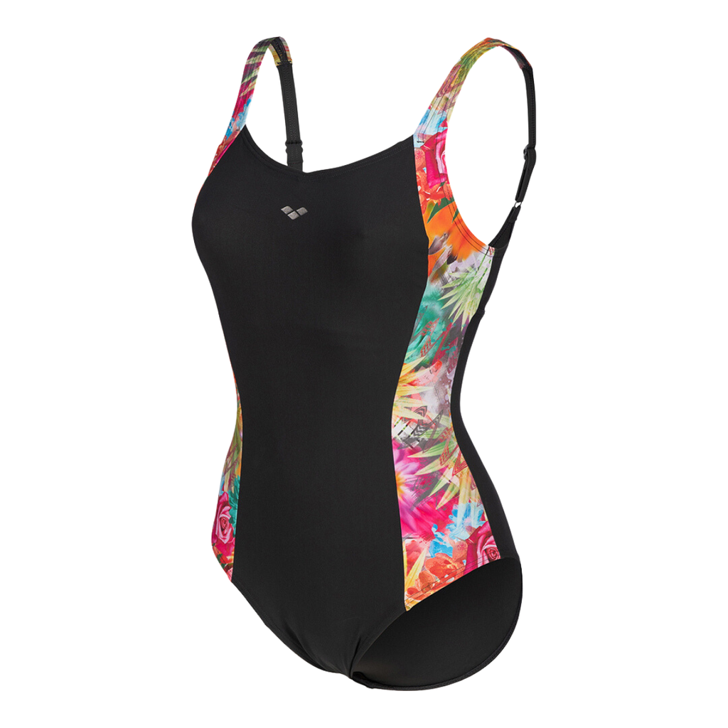 Traje de baño Arena Paola Wing Back bodylift para mujer