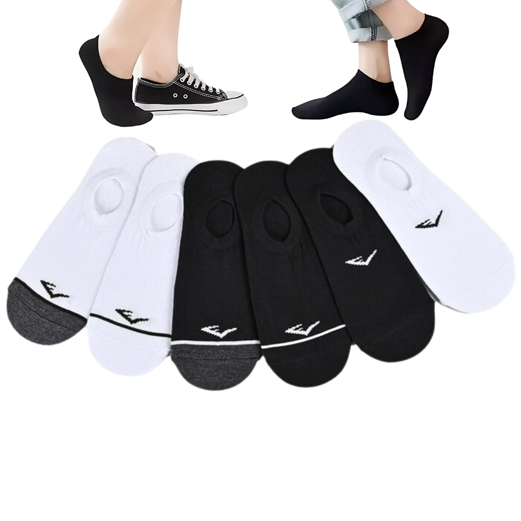 [A000019571] Pack 6 calcetas invisibles Everlast Liner unisex para adulto