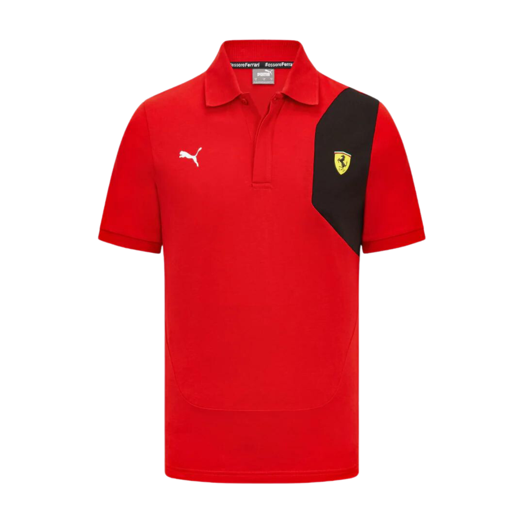 [A000020102] Playera F1 Puma Ferrari Classic tipo polo para hombre