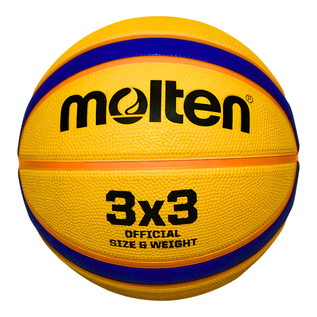[A000019585] Balón de baloncesto Molten 3x3 B33T2010 #6 deep channel hule natural