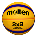 Balón de baloncesto Molten 3x3 B33T2010 #6 deep channel hule natural