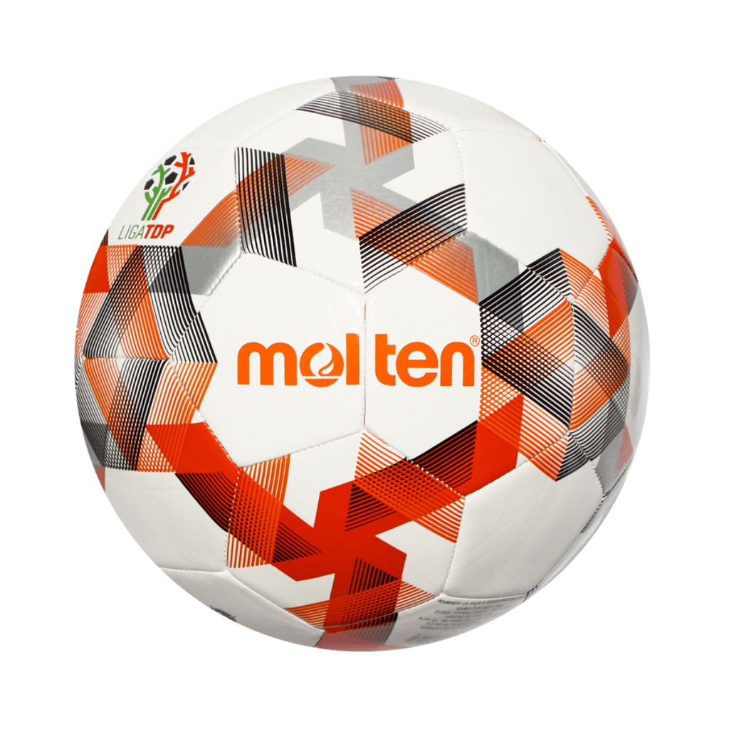 [A000021038] Balón de Fútbol Molten F5D1000 #5 TDP (Blanco/Naranja/Negro)