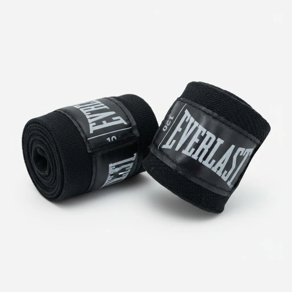 [A000021298] Vendas Everlast Algodón 3.05m (Negro)