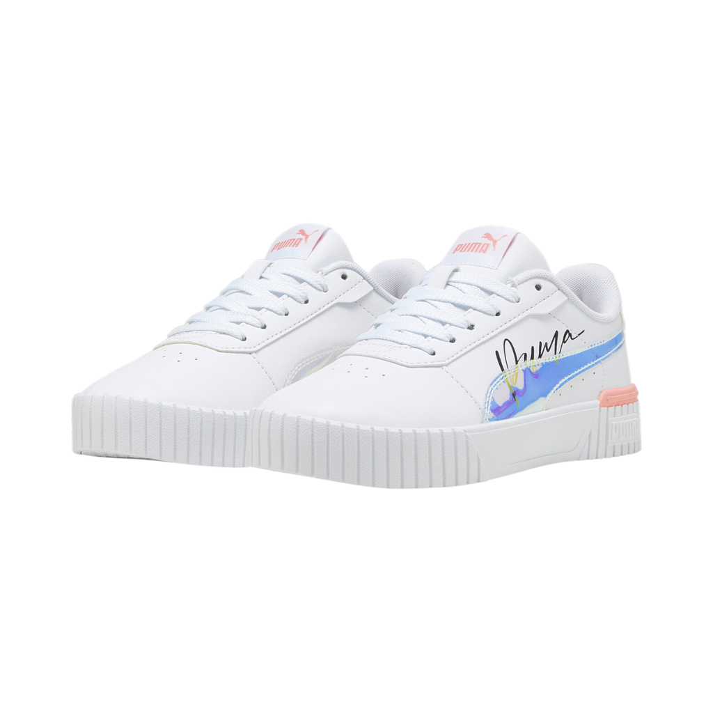 [A000021385] Tenis Puma Carina 2.0 Crystal Wings junior (Negro/Azul/Blanco, 22 MX)