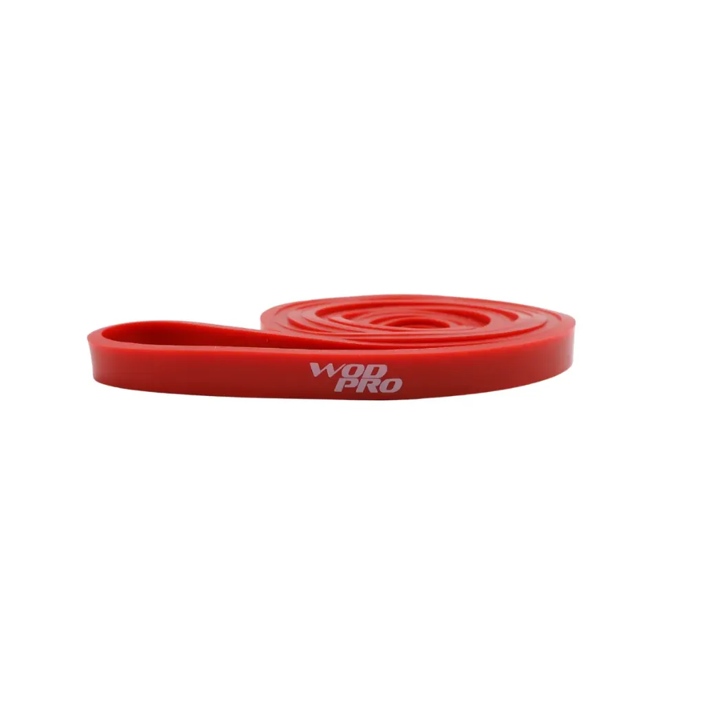 Banda para Pull-Ups Wod Pro 15mm 7-16kg Color Rojo