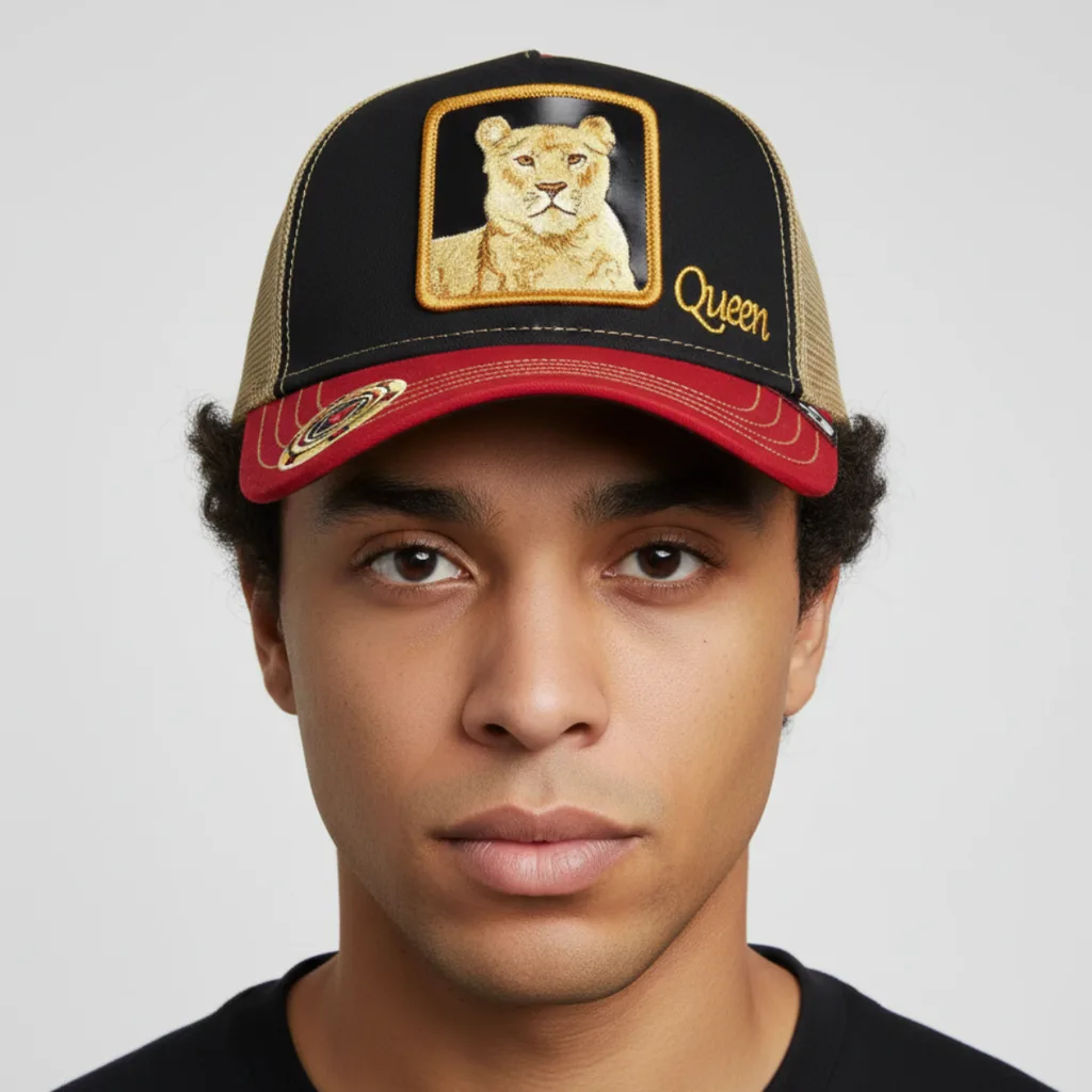 [A000021962] Gorra Goorin Bros Carte Blanche Queen (Negro/Rojo/Oliva)