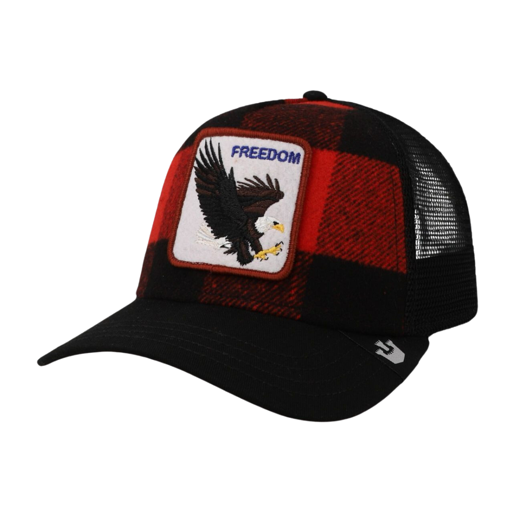 [A000021971] Gorra Goorin Bros The Freedom Eagle (Rojo/Negro (Cuadros))