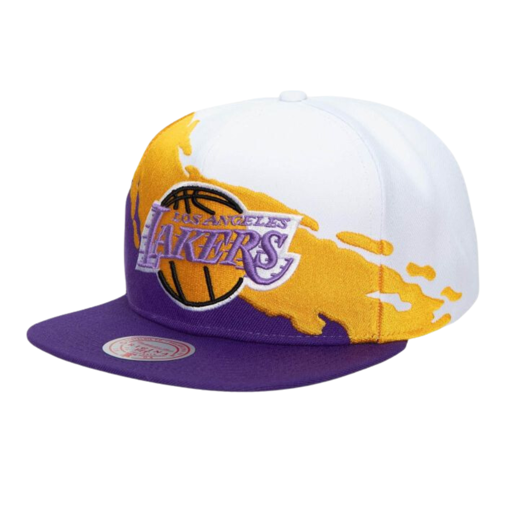 Gorra Mitchell & Ness NBA Los Angeles Lakers Paintbrush
