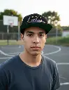 Gorra Mitchell & Ness NBA L.A. Lakers Cord Script