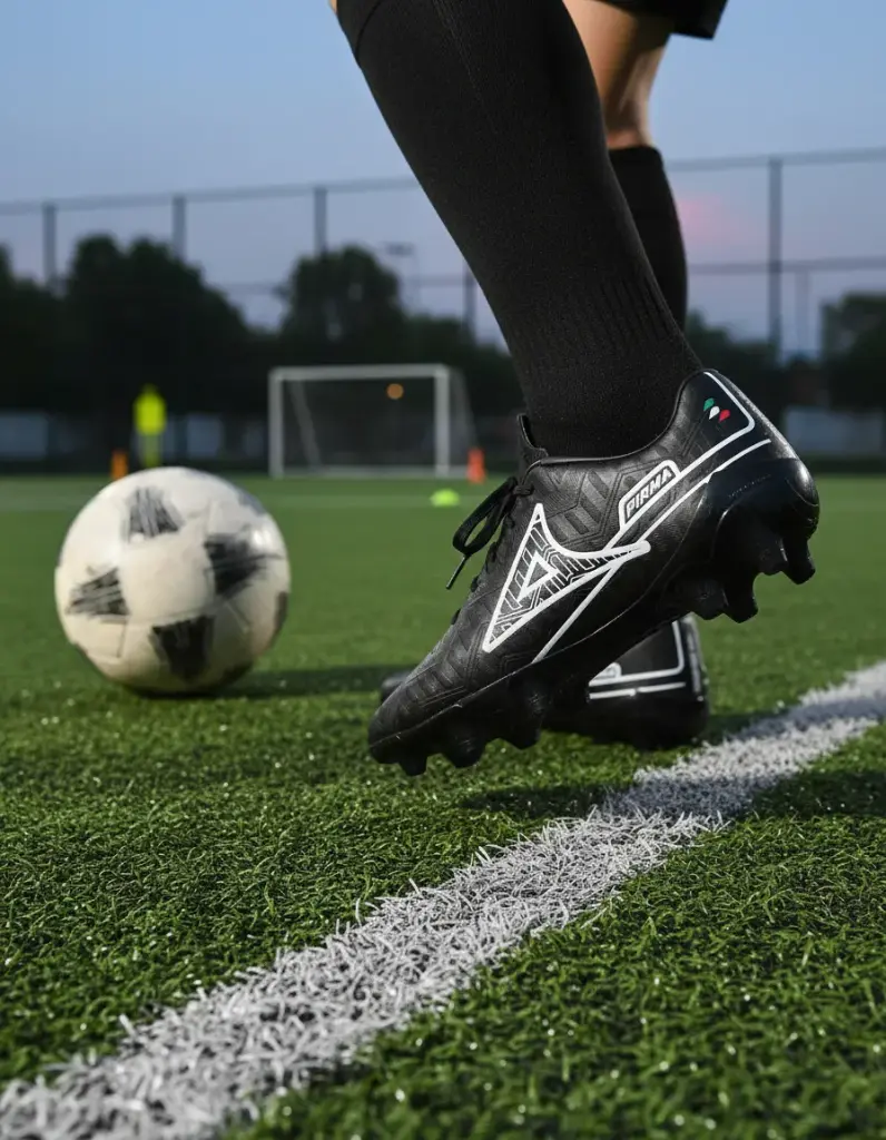 [A000022110] Tenis Pirma Futbol 3047 Skin Gamer Turf para niños (Negro, 15.5MX)