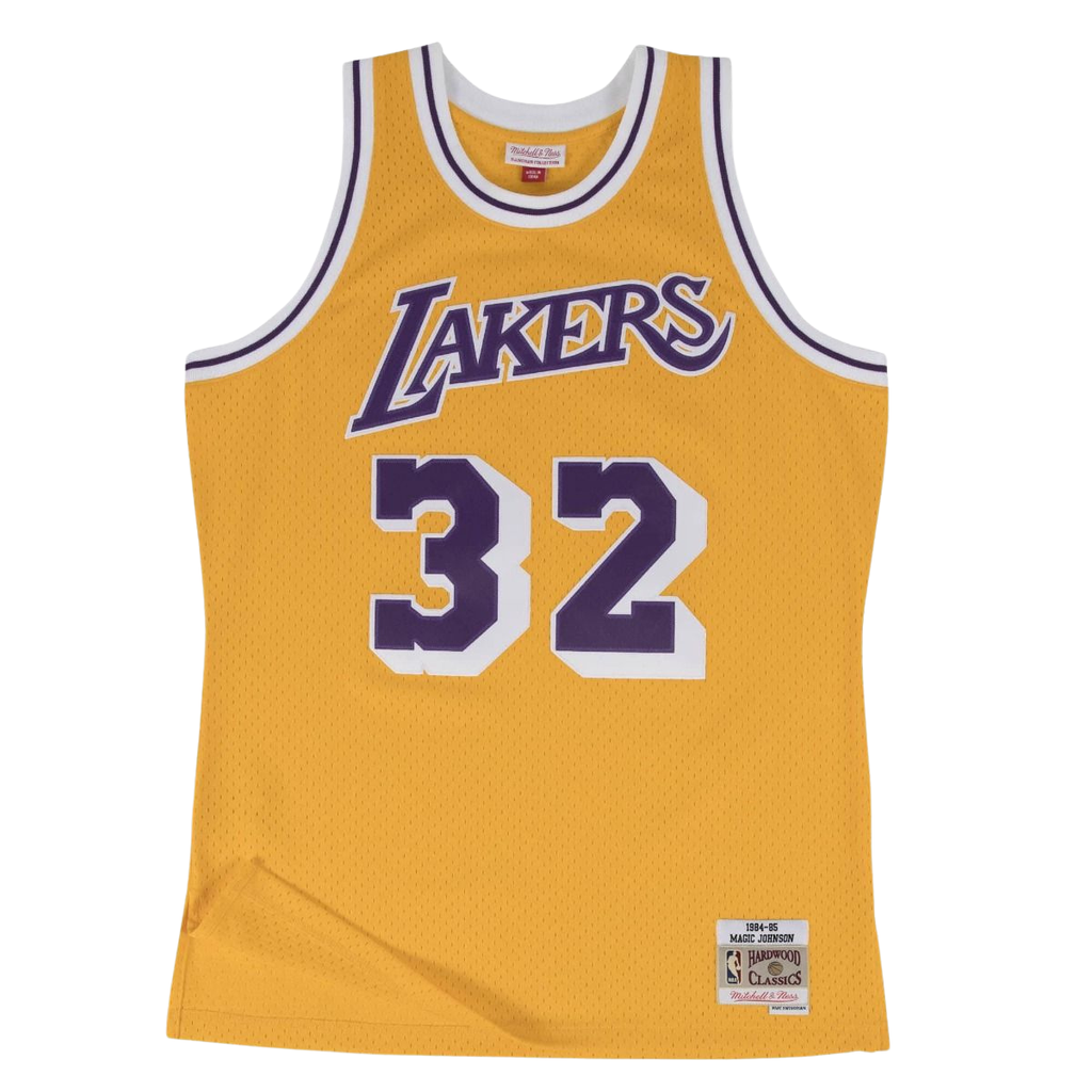 Jersey Mitchell & Ness NBA LA Lakers 1984 Magic Johnson