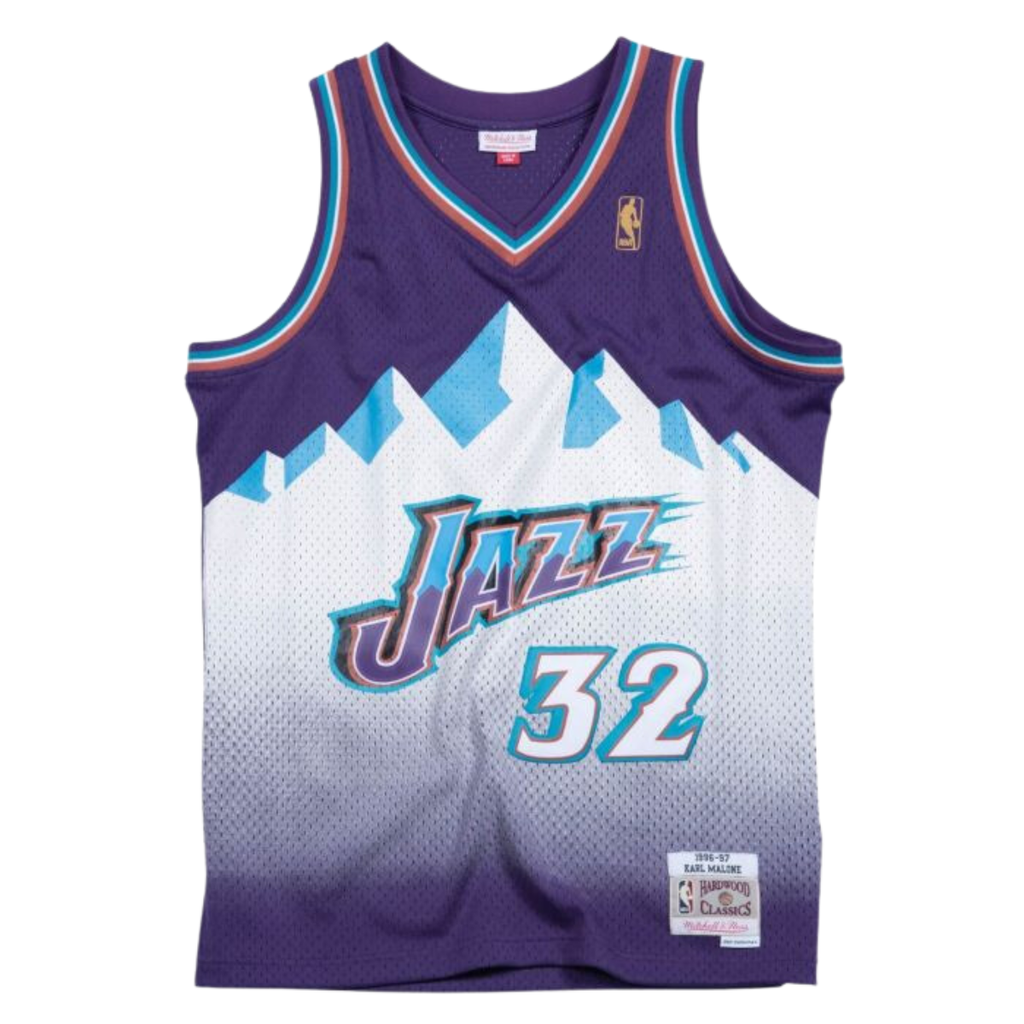 [A000022345] Jersey Mitchell & Ness NBA UTAH Jazz Road 1996 Karl Malone (S)