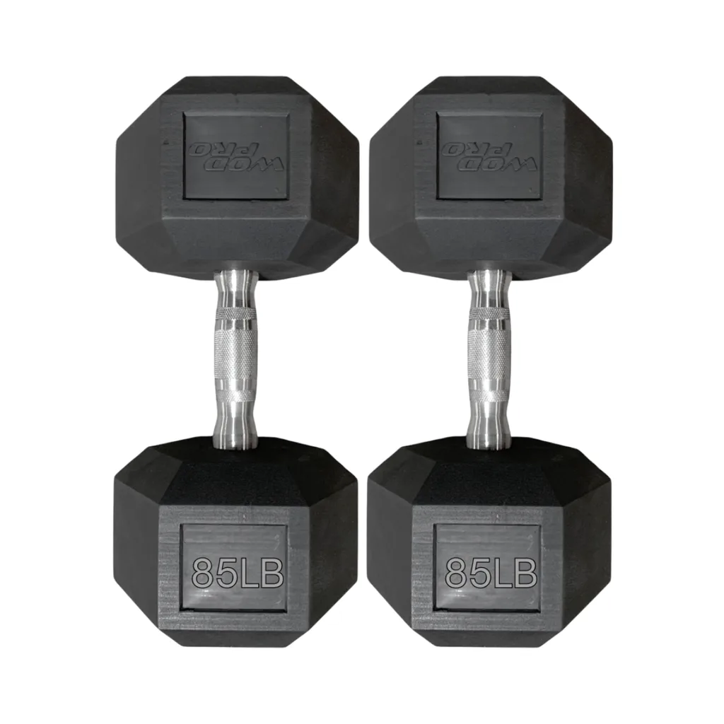[A000022513] Par de Mancuernas Hexagonales Wod Pro 85 Lbs