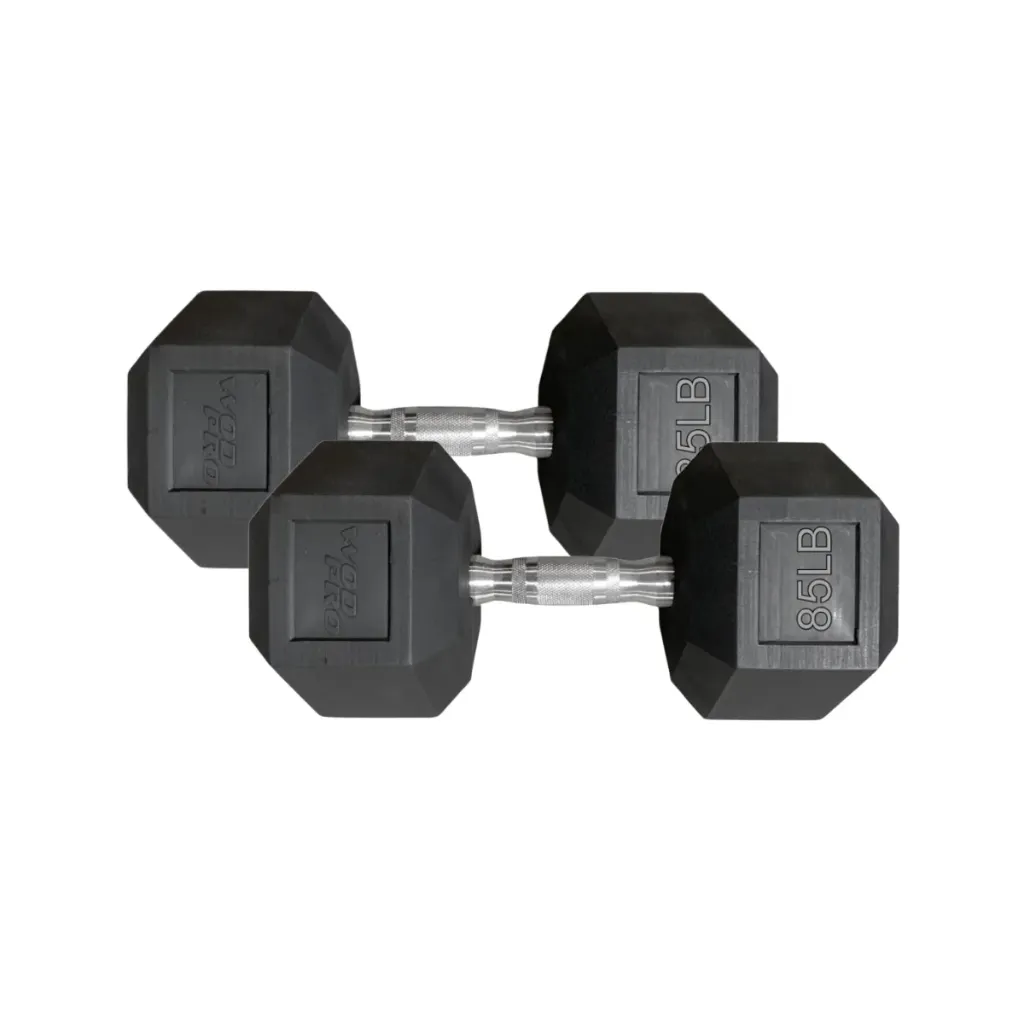 [A000022513] Par de Mancuernas Hexagonales Wod Pro 85 Lbs