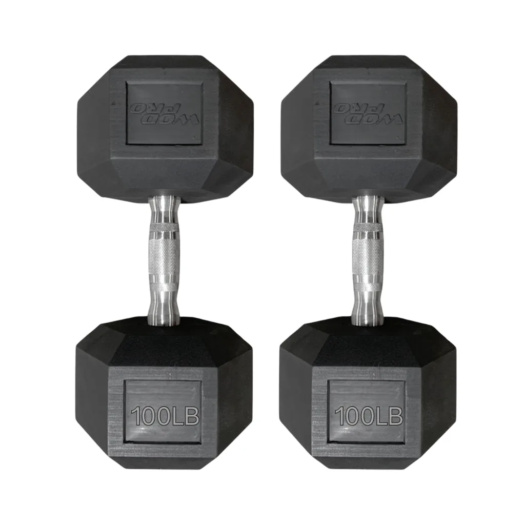 [A000022516] Par de Mancuernas Hexagonales Wod Pro 100 Lbs