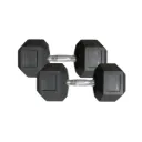 Par de Mancuernas Hexagonales Wod Pro 100 Lbs