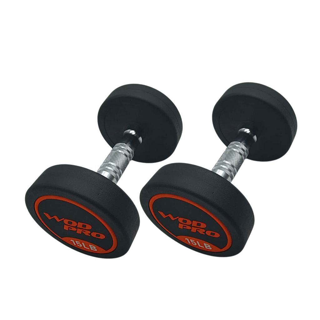 [A000023003] Par de mancuernas redondas 15 Libras Wod Pro